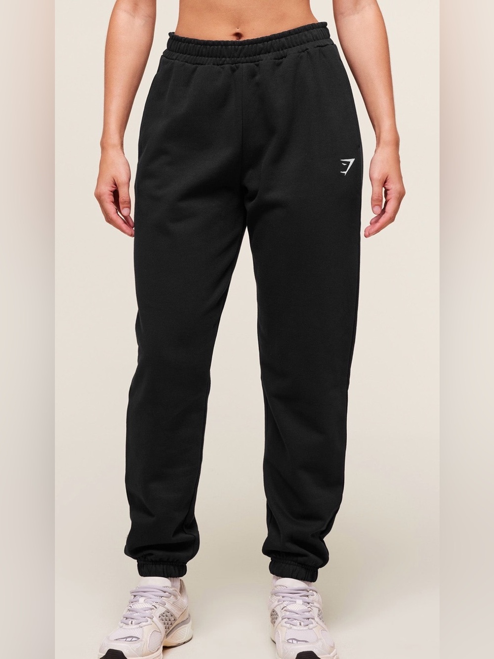 Gymshark Training Brushed Joggers, Small, Black, NWT